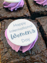 International Women's Day Brownie Bite Tray