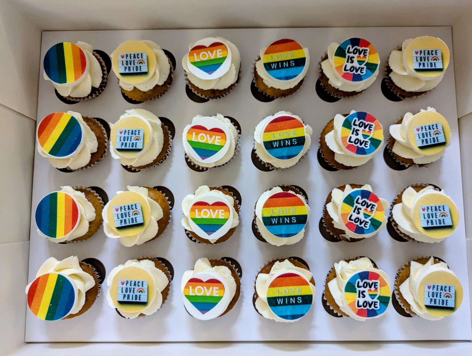 Pride Cupcakes