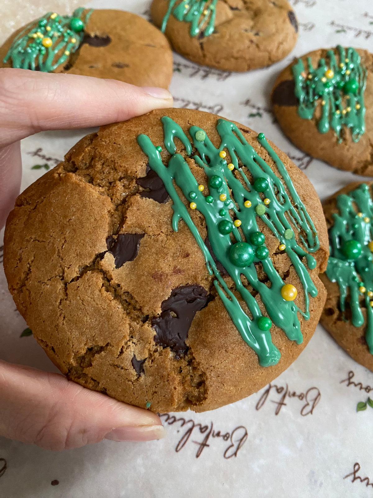 St. Patrick's Day Cookie Box