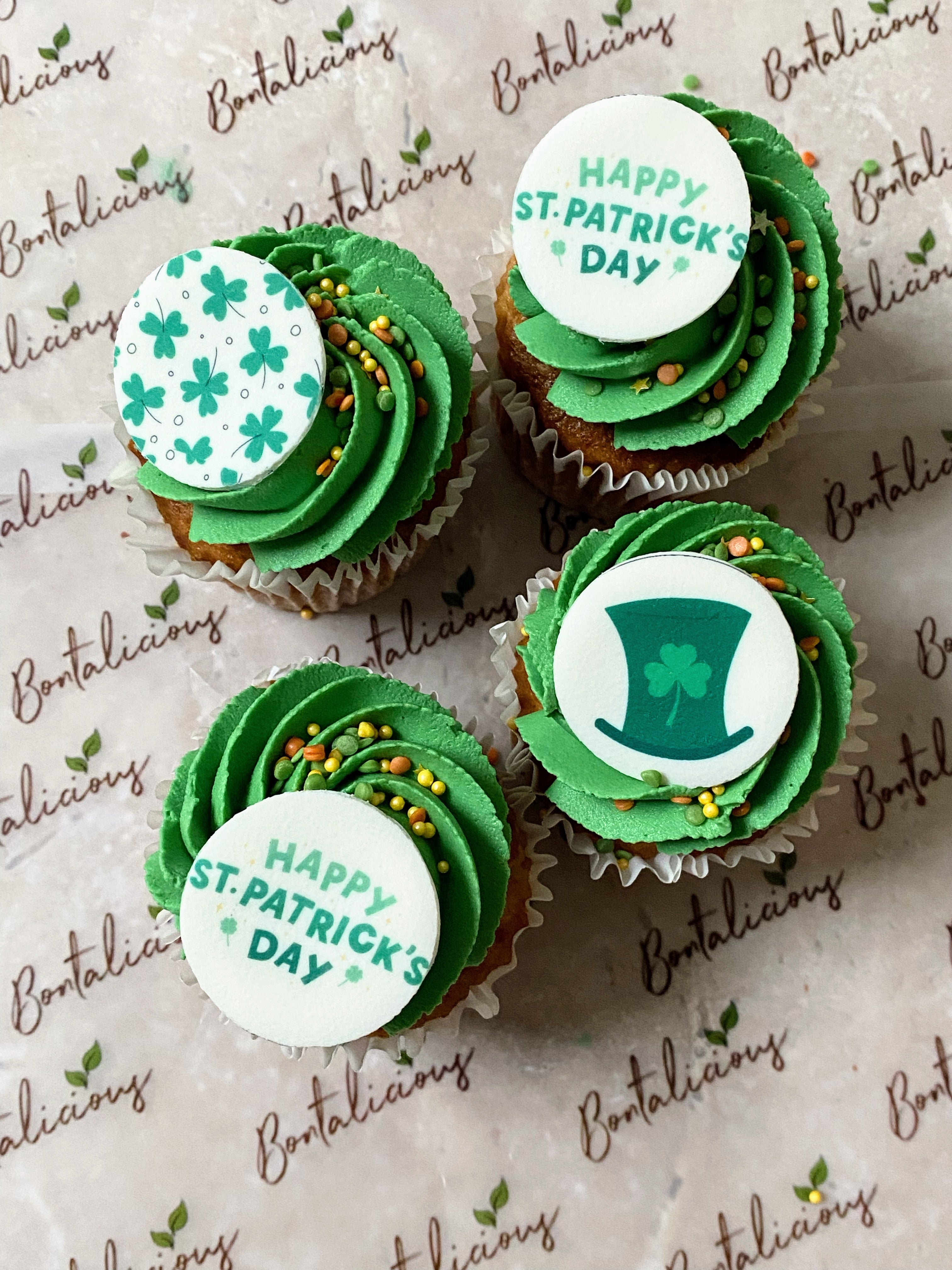 St. Patrick's Day Cupcakes