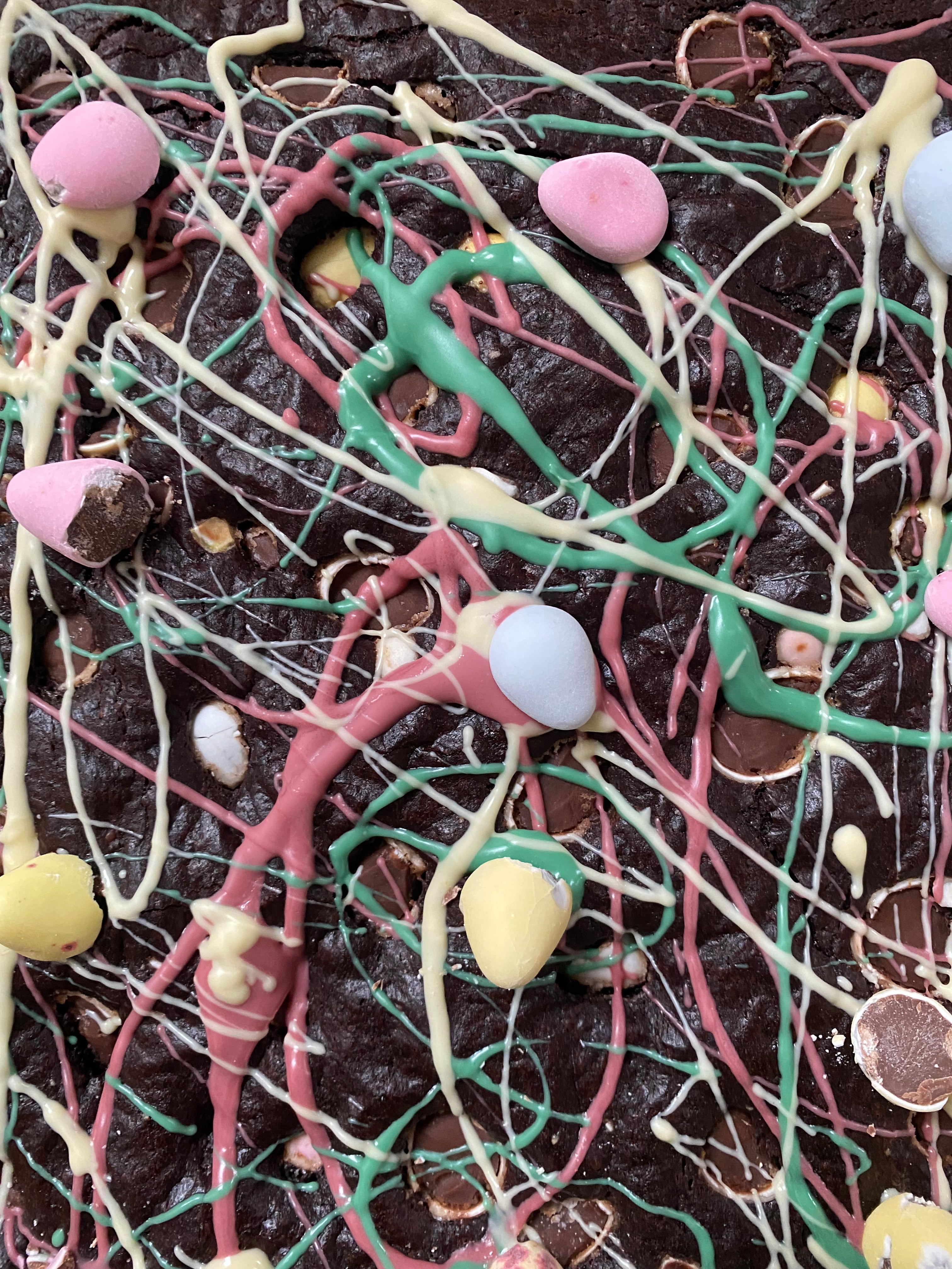 Easter Brownie Bite Tray