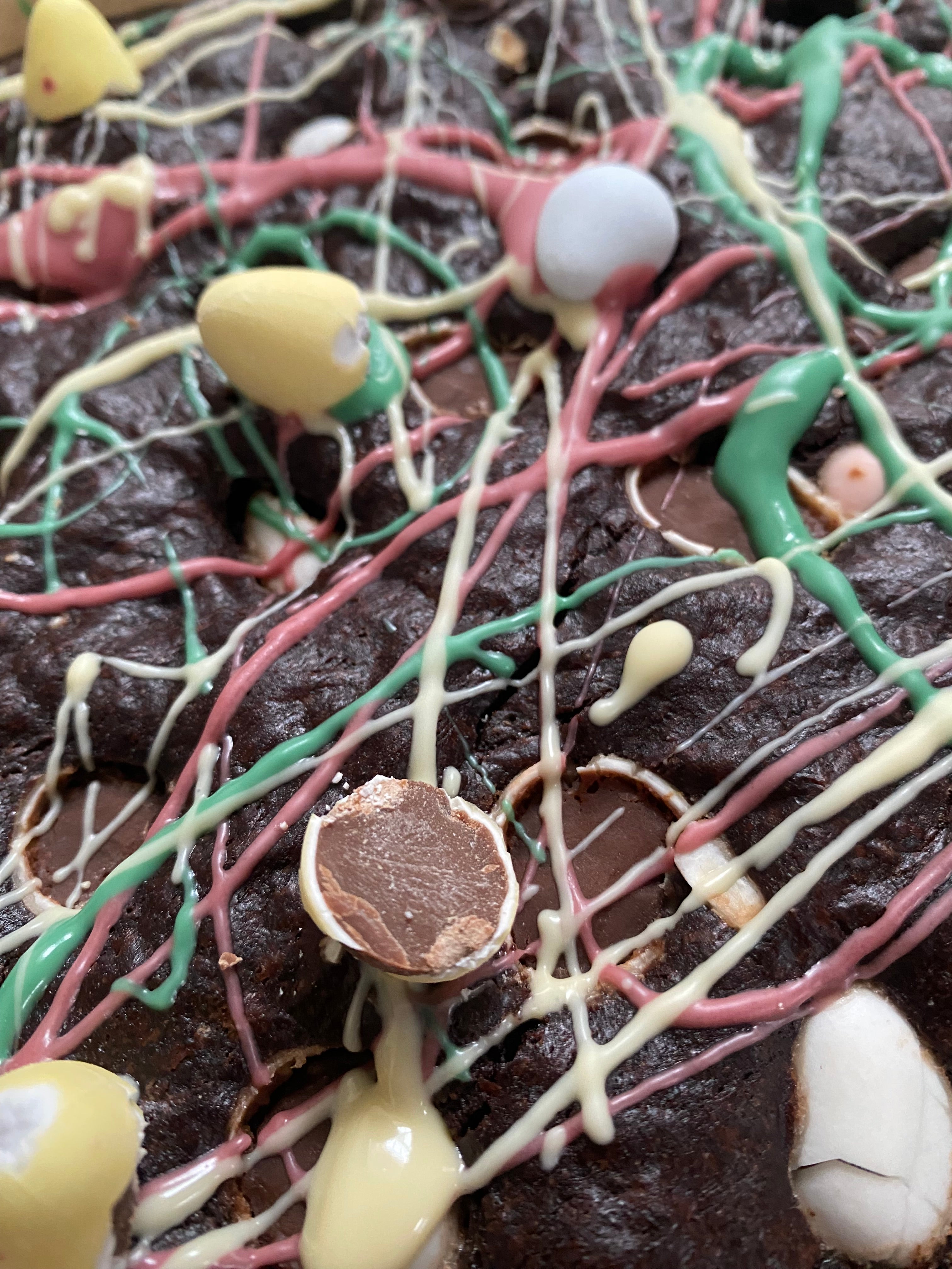 Easter Brownie Bite Tray