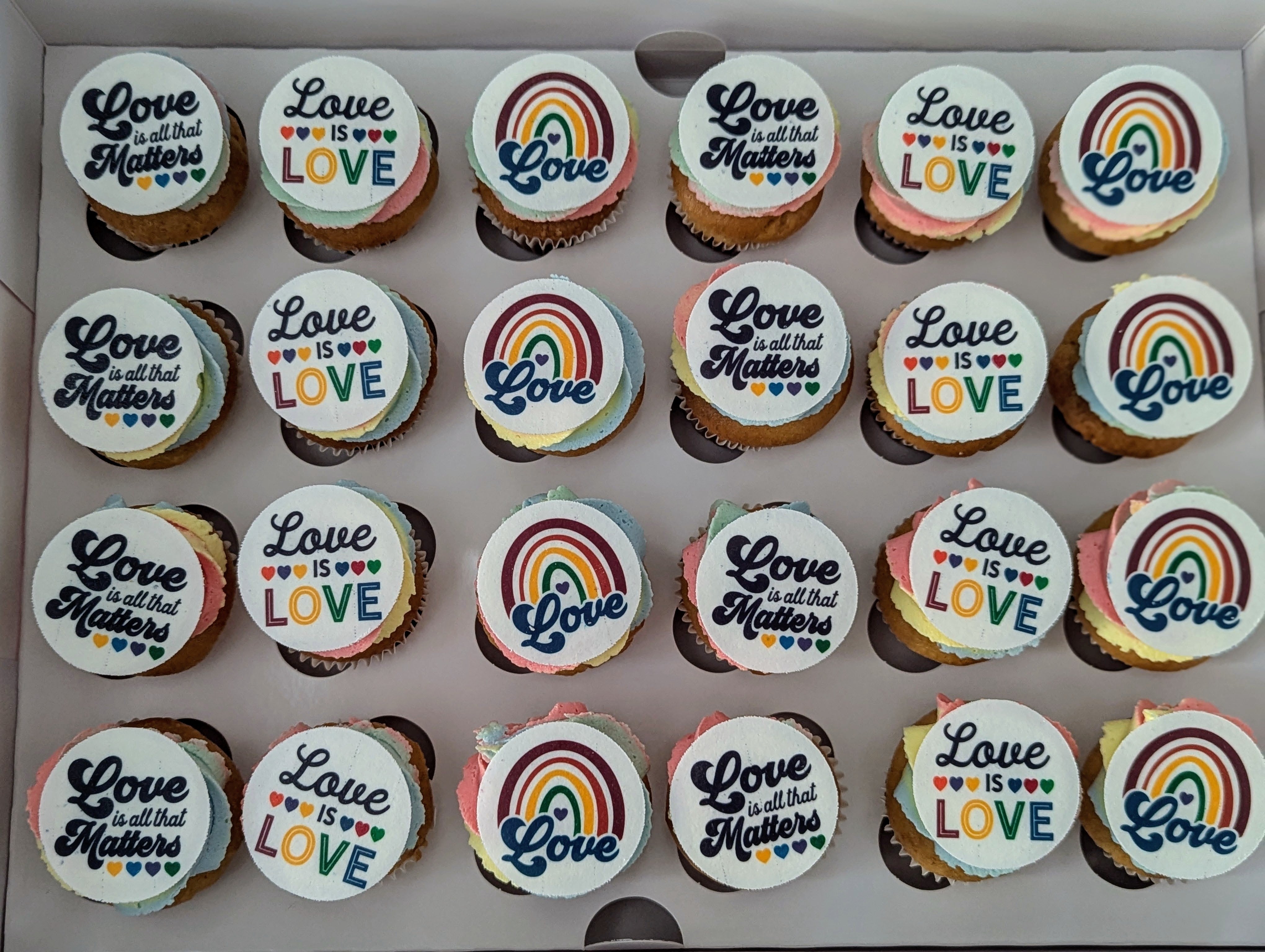 Pride Cupcakes